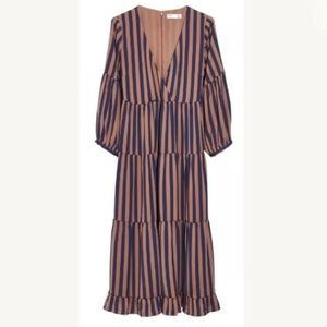 Madewell Striped Midi Dress